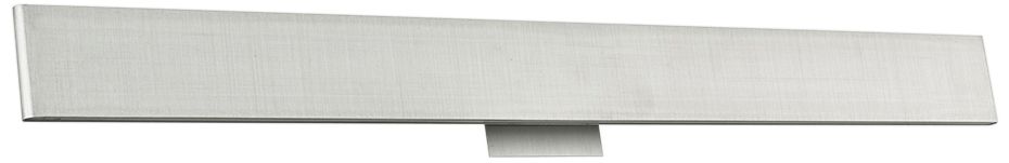 Slim 36" Wide Brushed Aluminum Up-Down LED Bath Light
