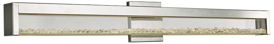 Dazzle 36 1/4" Wide Chrome LED Bath Light