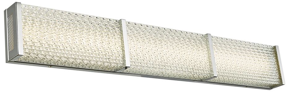 Evoke 31 1/2" Wide Chrome LED Bath Light