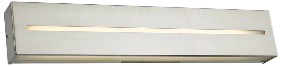Grin 24" Wide Brushed Nickel LED Bath Light