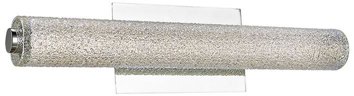 Radius 20" Wide Brushed Nickel Tube LED Bath Light