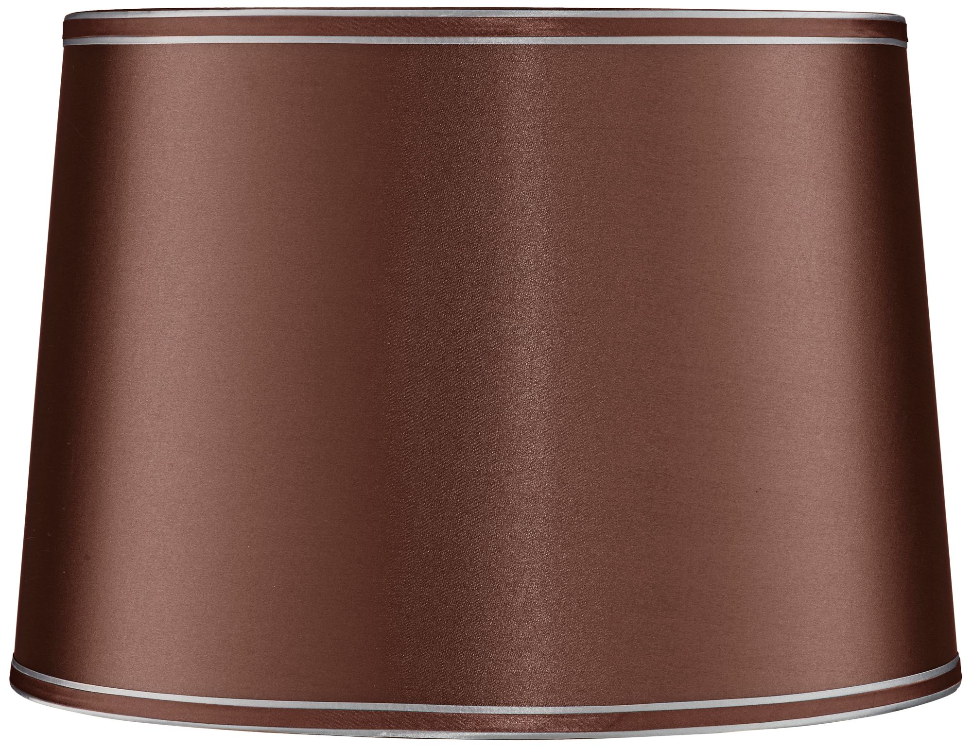 Soft Brown Drum Lamp Shade 14x16x11 (Spider)