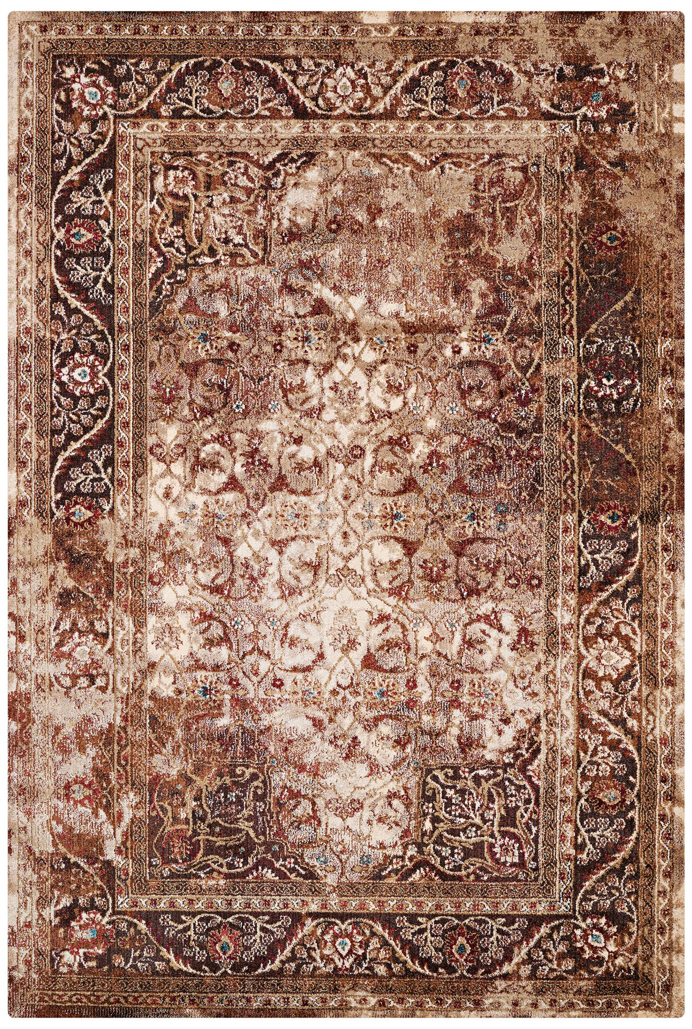 Jules Camelot Brown Area Rug 