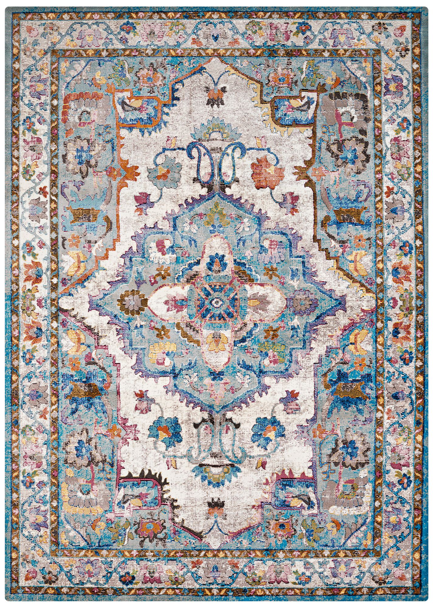 Rhapsody Kent Cerulean Area Rug 