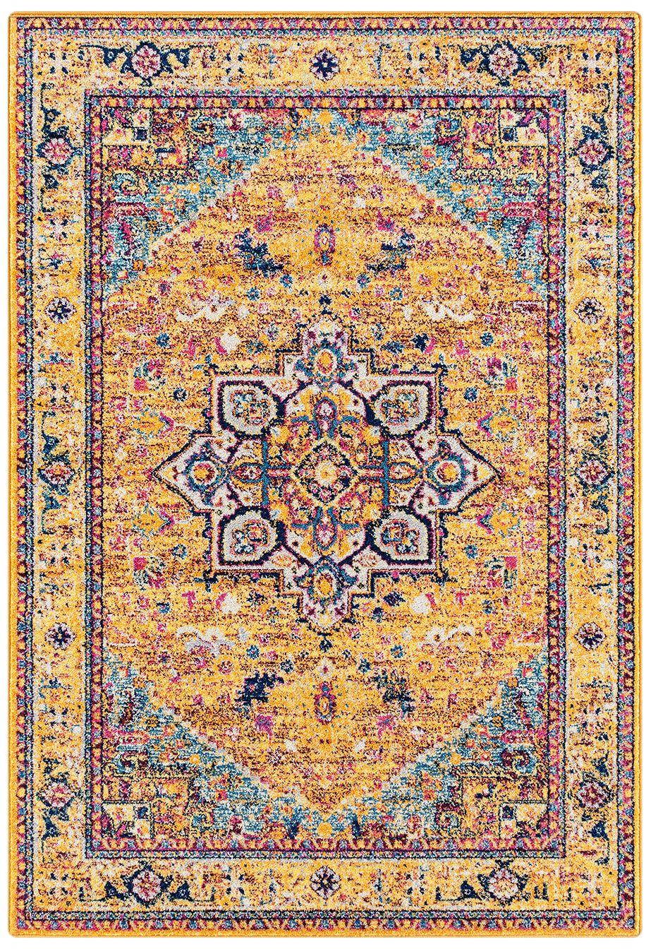 Abigail Zaylee Burnt Orange Area Rug