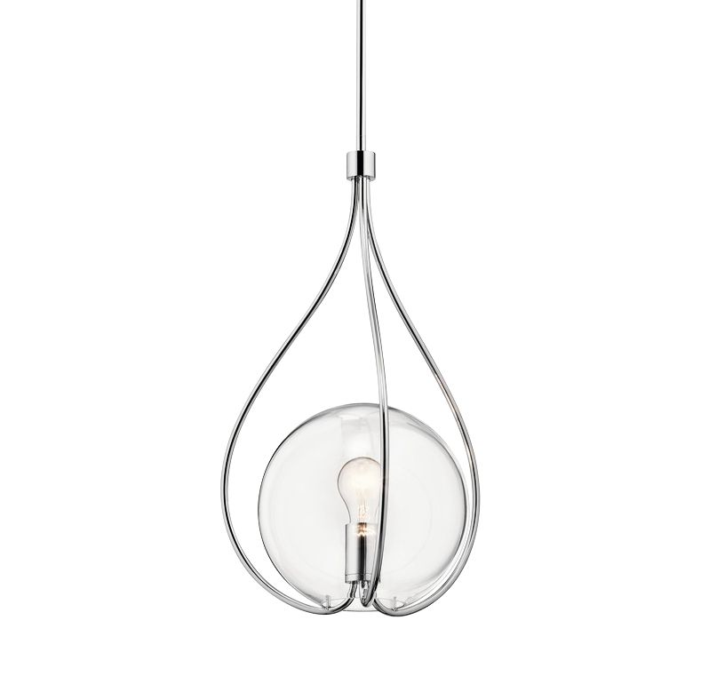 Kichler Lynne 14" Wide Chrome Pendant Light
