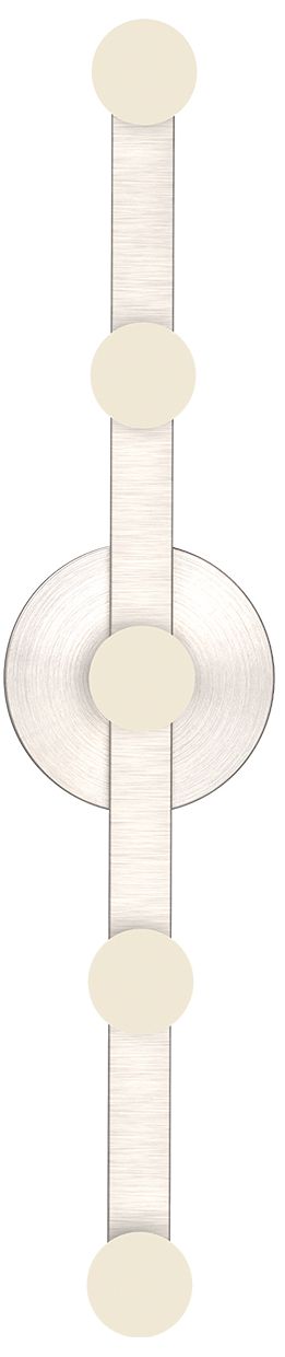 Kuzco Rezz Led 24-in Brushed Nickel Wall Sconce