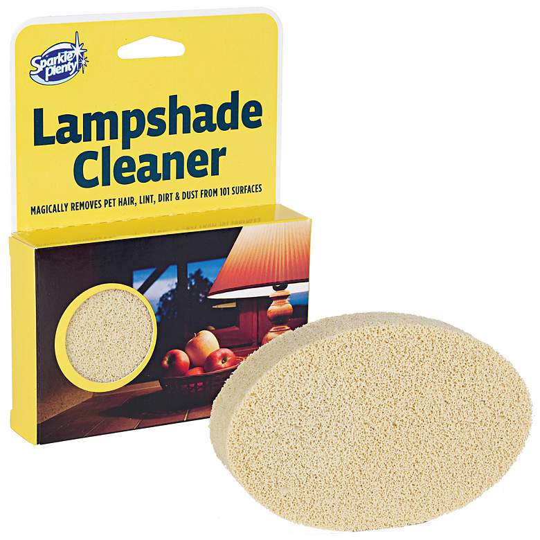 Sponge Lamp Shade and Fabric Cleaner