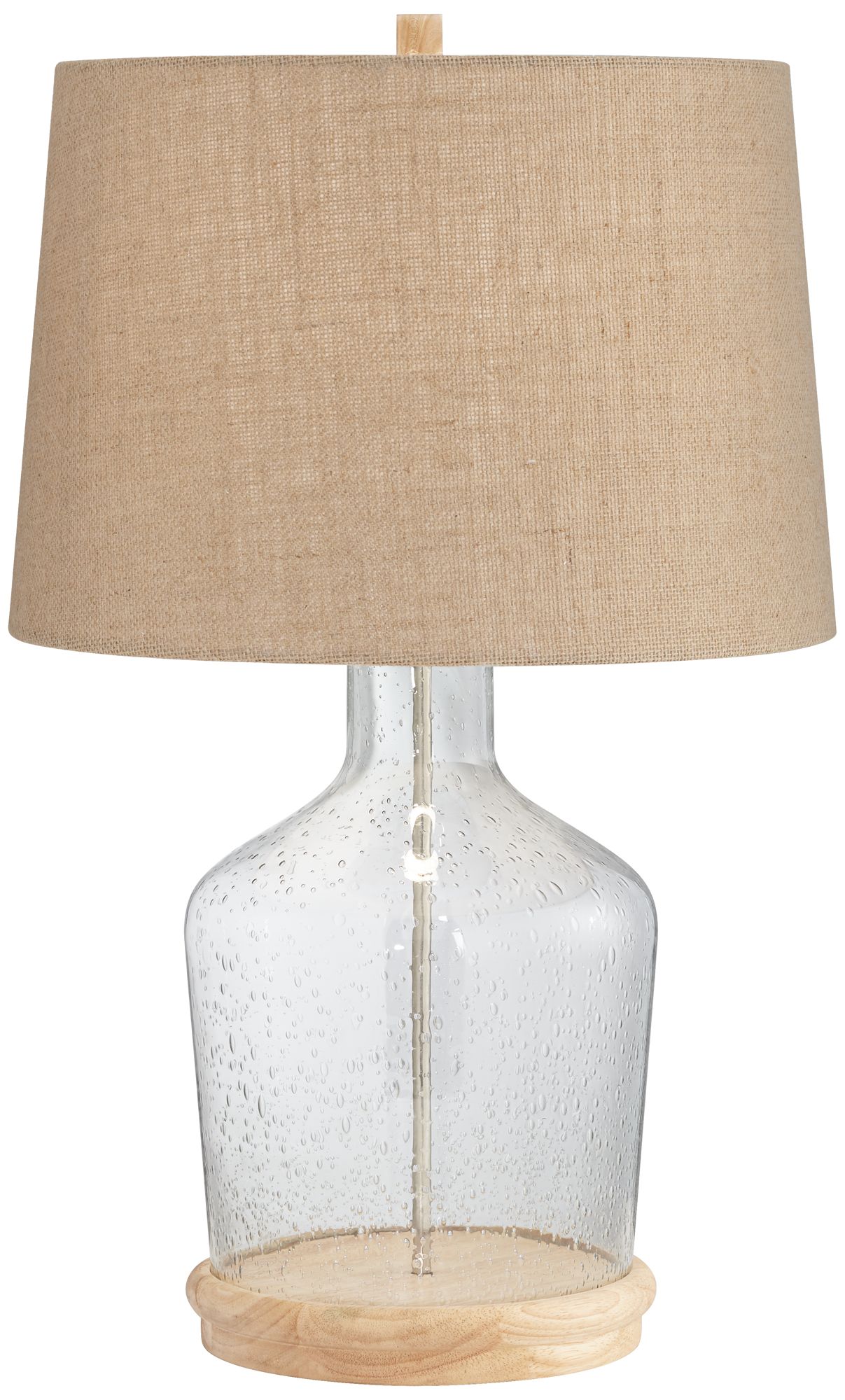 jewel filled table lamp