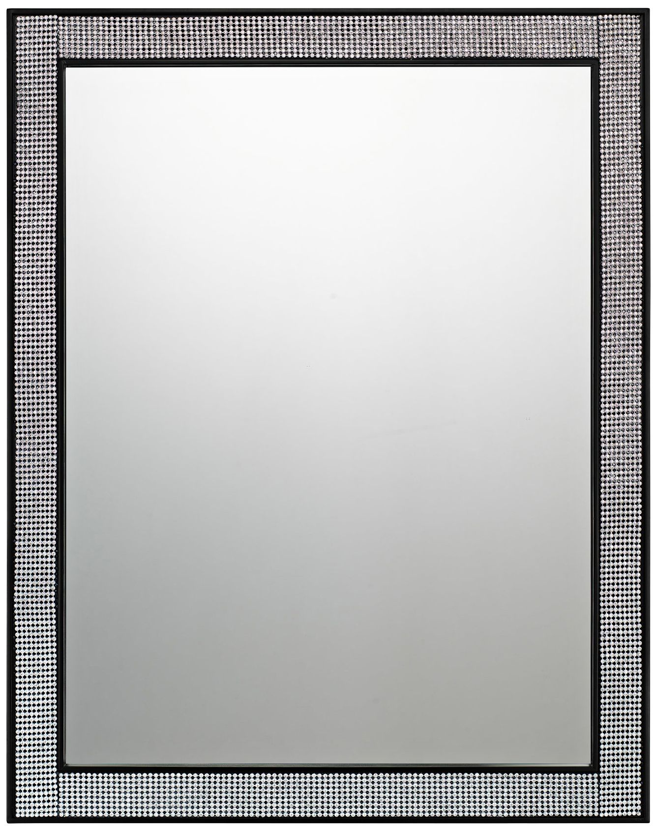 Quoizel Evoke Mystic Black 22" x 28" Wall Mirror