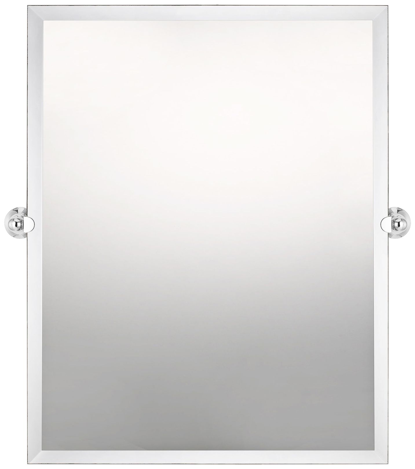 Quoizel Impression Polished Chrome 25 1/2" x 28" Wall Mirror
