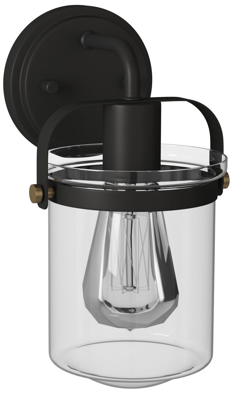 Jaxon 10 1/2" High Oil Rubbed Bronze Wall Sconce