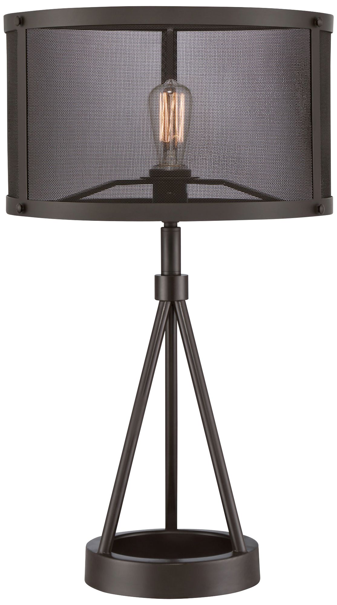 Quoizel Union Station Western Bronze Table Lamp