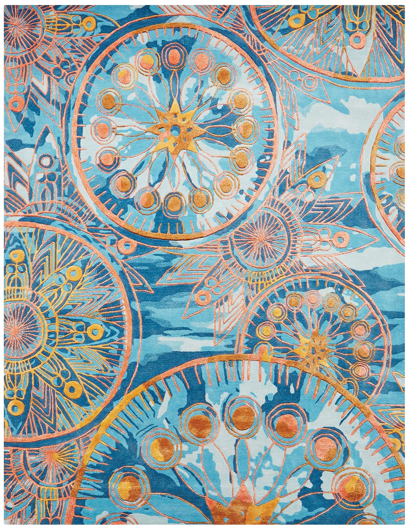 Indie Multi-Color Area Rug – Vibrant, Durable Floor Decor Piece