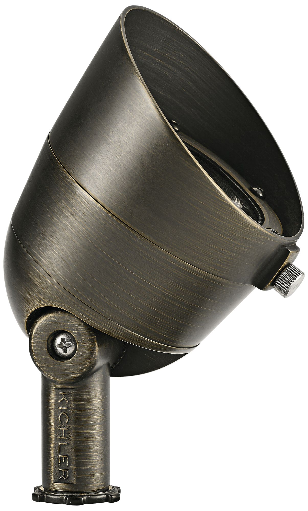 Landscape LED 4 1/2" High Brass 2.5W 2700K Wide Flood Light