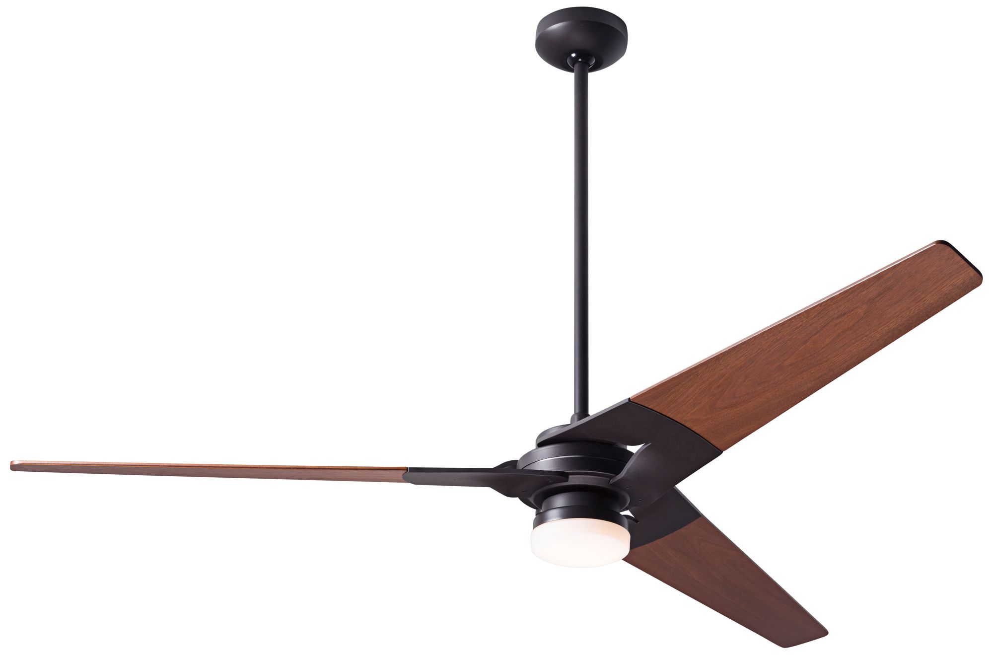 62" Modern Fan Torsion Dark Bronze LED Ceiling Fan - #43J68 | Lamps Plus