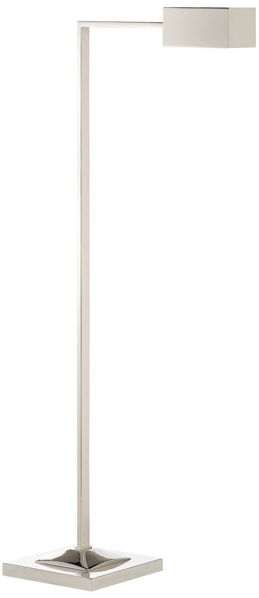 Currey and Company Ruxley Polished Nickel Floor Lamp
