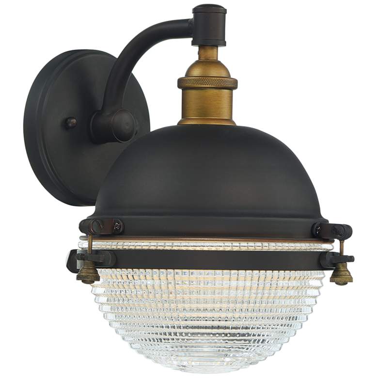 Maxim Portside 11&quot; High Oil-Rubbed Bronze Outdoor Wall Light