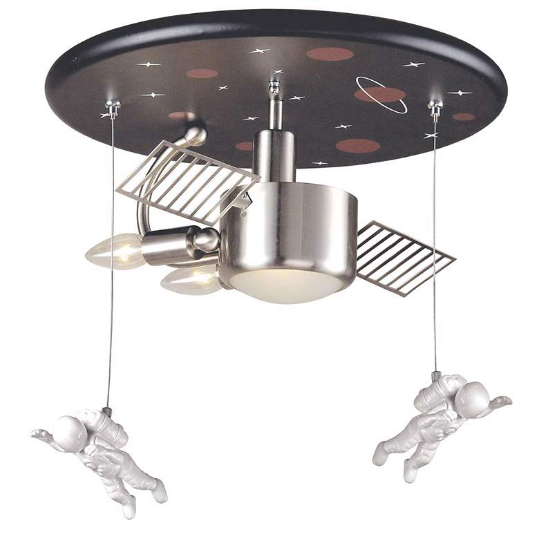 Image 2 Space Station 16" Wide Ceiling Light Fixture