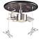 Space Station 16" Wide Ceiling Light Fixture