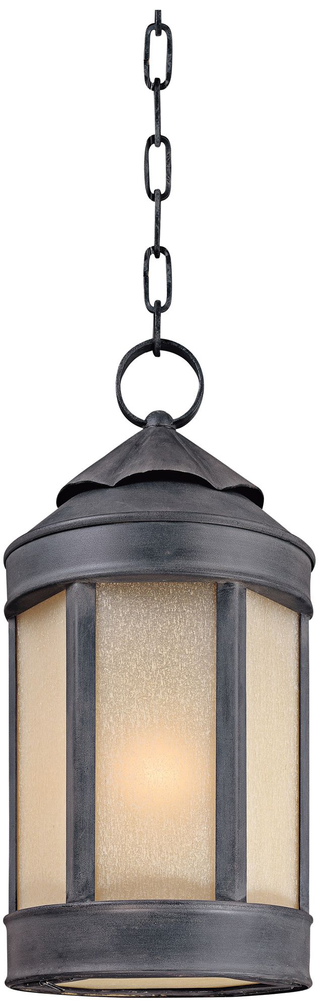 Anderson Forge 18 1/2"H Antique Iron Outdoor Hanging Light