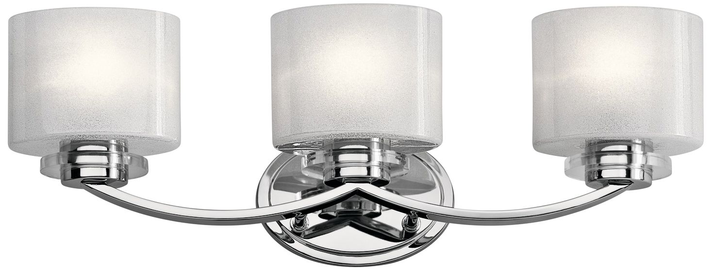 Kichler Archer 24 1/4" Wide Chrome 3-Light Bath Light