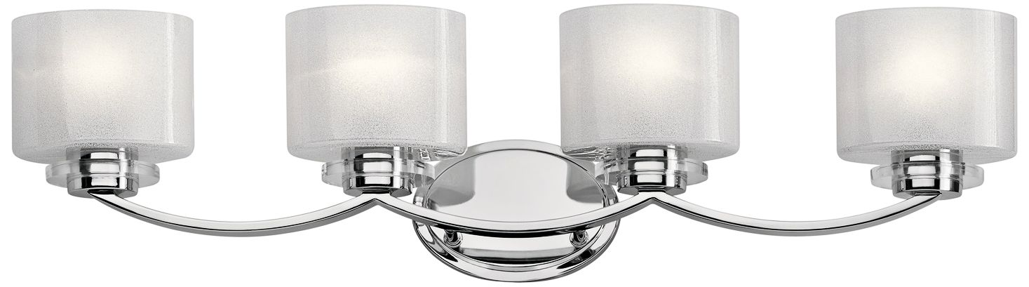 Kichler Archer 33 1/4" Wide Chrome 4-Light Bath Light