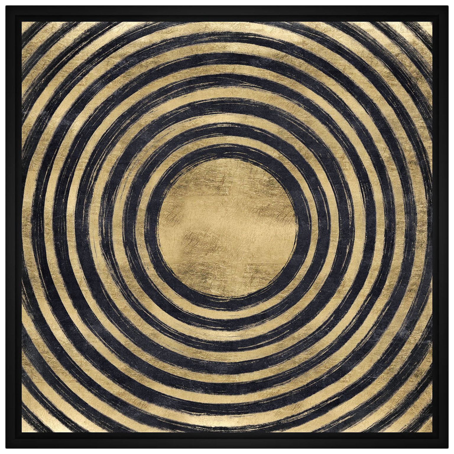 Ripple Effect Framed Canvas Wall Art