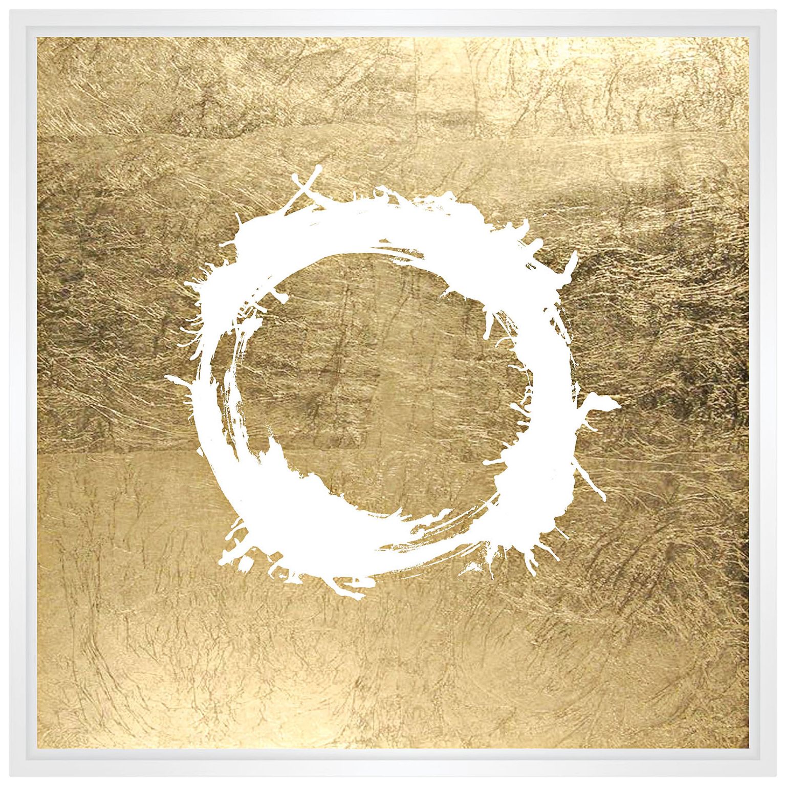 The Ring Framed Canvas Wall Art 44C93 Lamps Plus