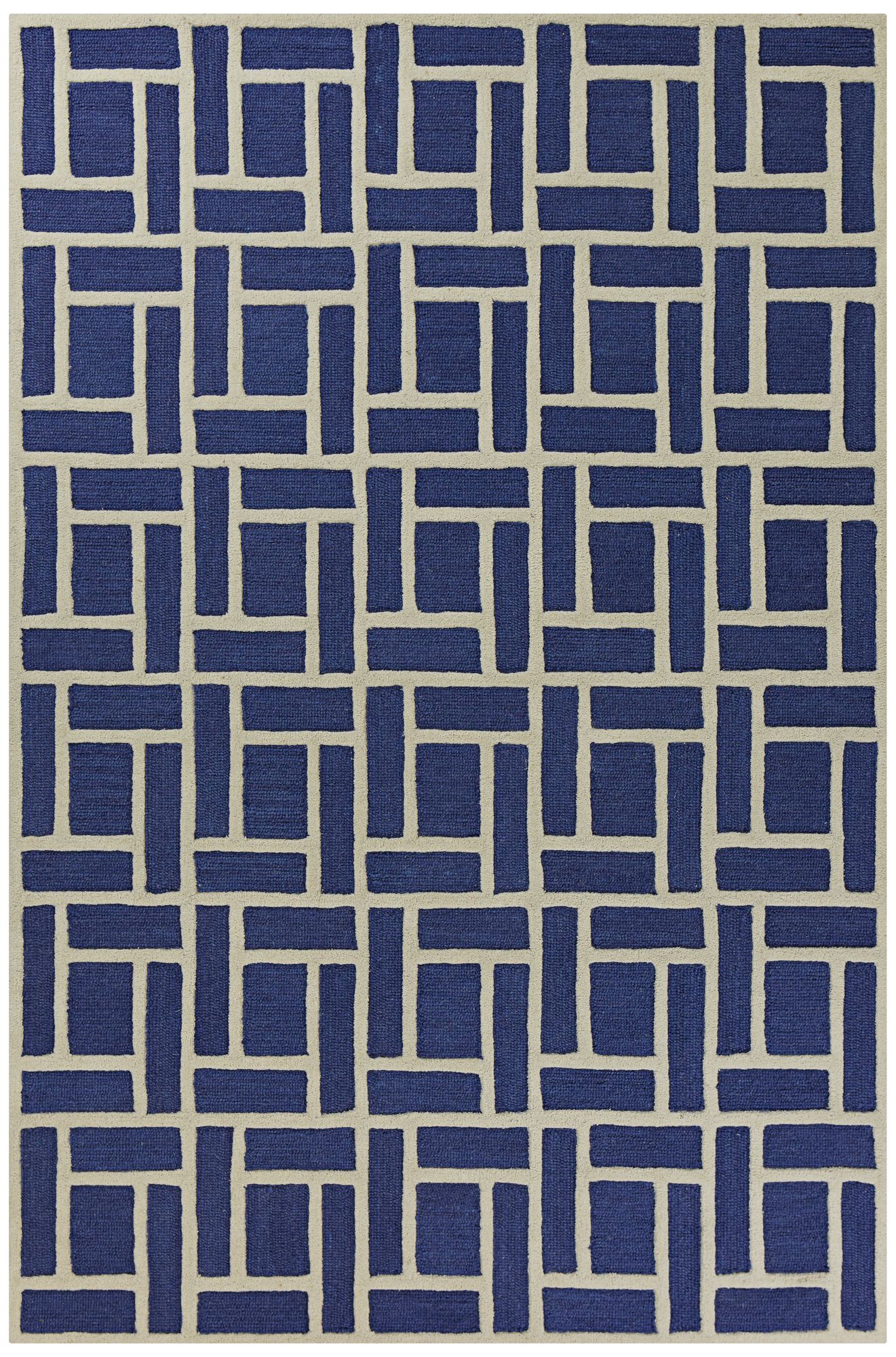 Libby Langdon Soho 5022 Indigo Brick Area Rug