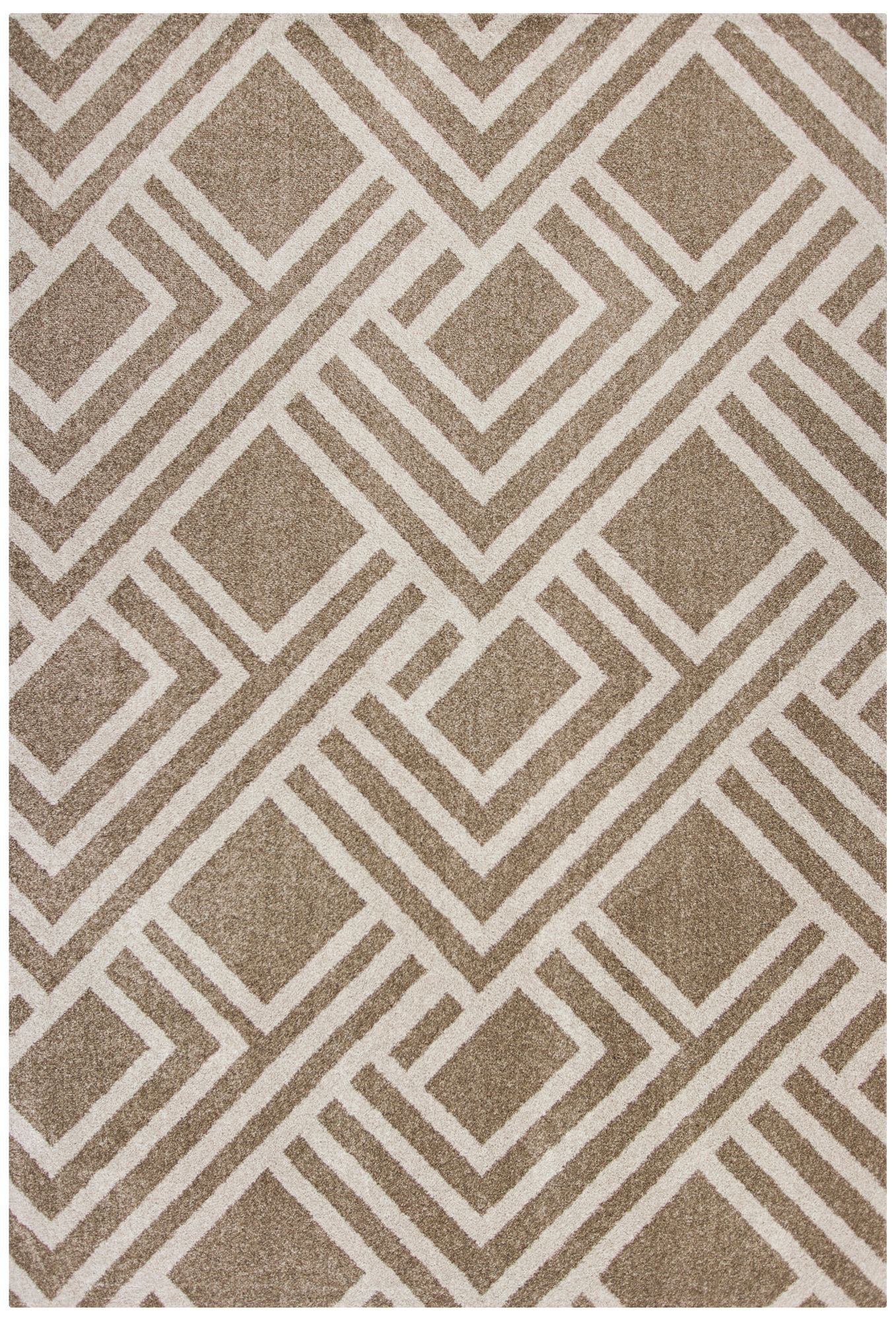 Lucia 2763 Beige Modeme Indoor-Outdoor Area Rug 