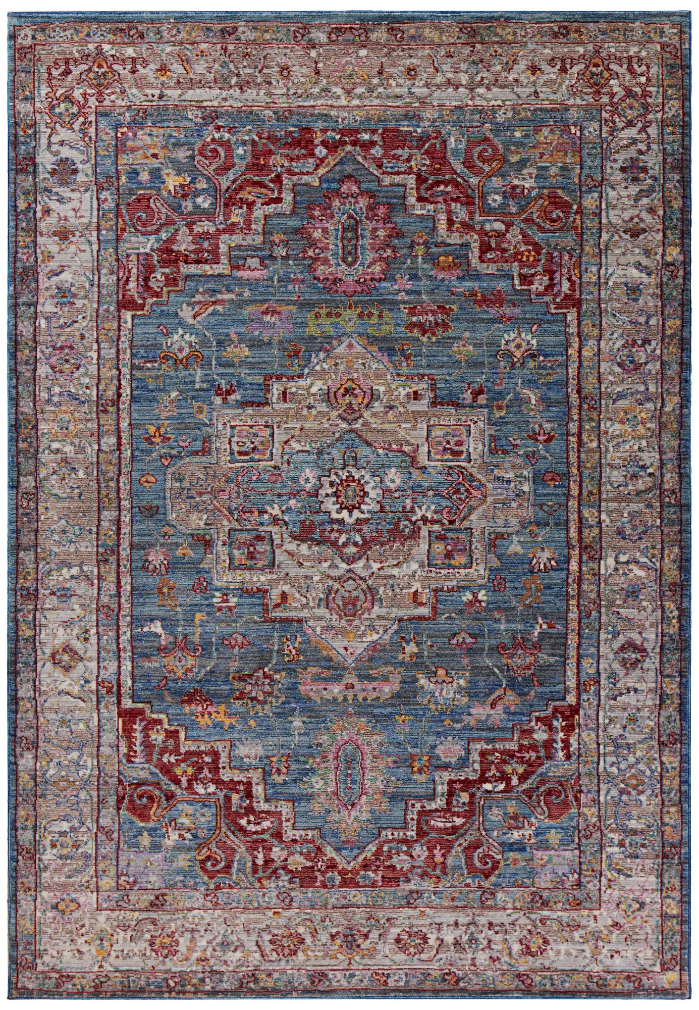 Ashton 7709 Blue and Gray Taylor Area Rug
