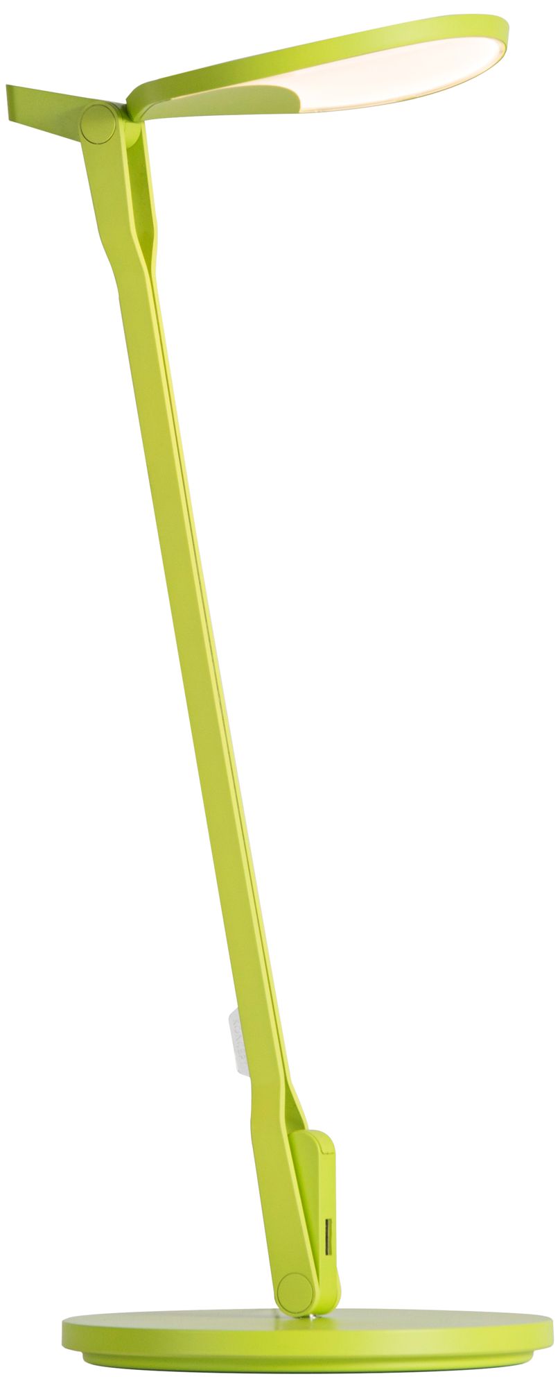 Koncept Splitty Leaf Green LED Desk Lamp with USB Port