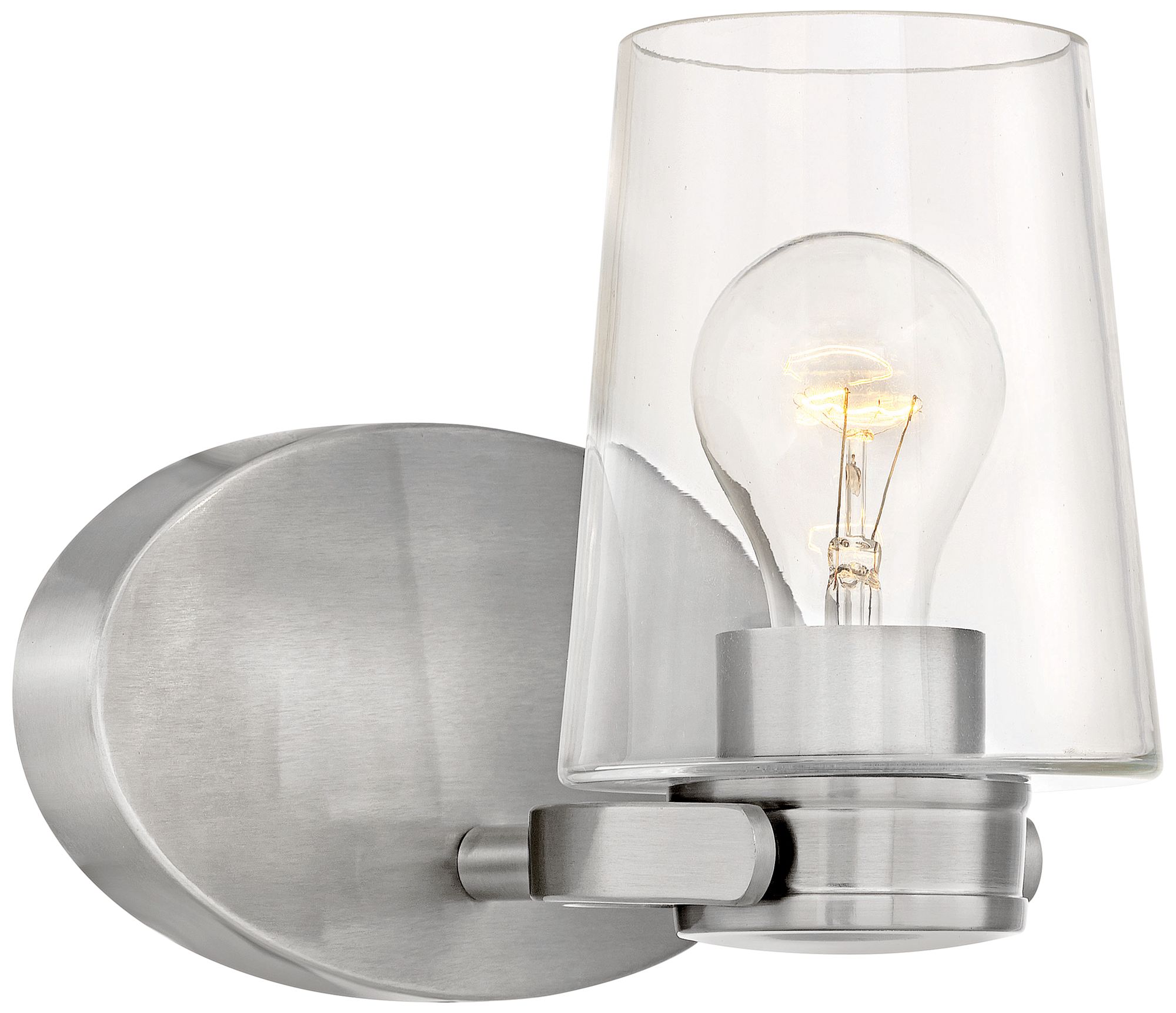 Hinkley Branson 7 1/4" High Brushed Nickel Wall Sconce