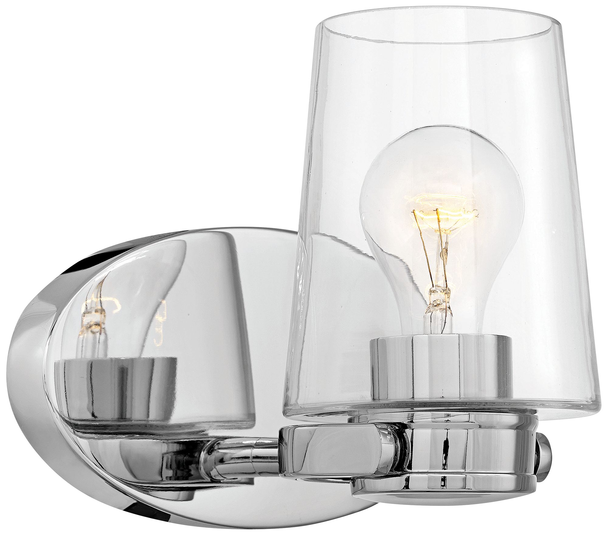 Hinkley Branson 7 1/4" High Chrome Wall Sconce