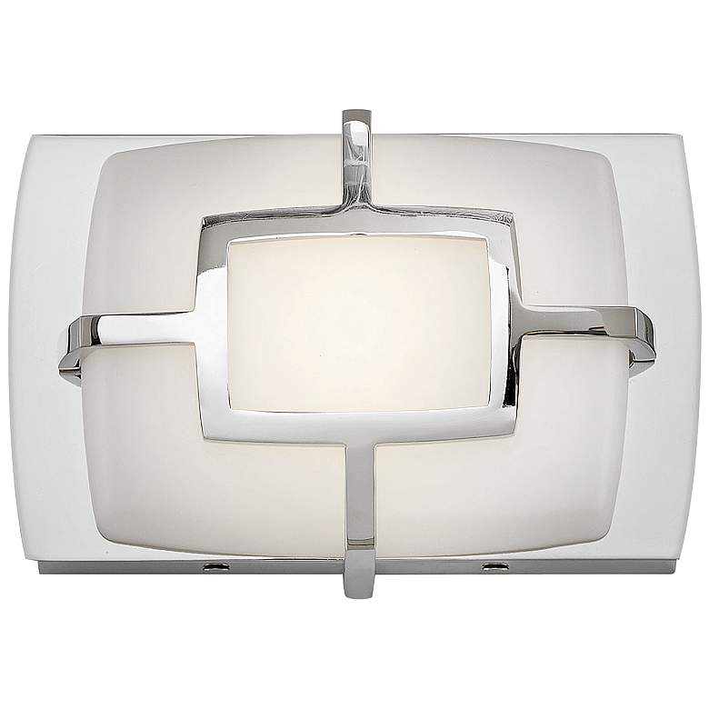 Hinkley Sisley 5&quot; High Polished Nickel LED Wall Sconce