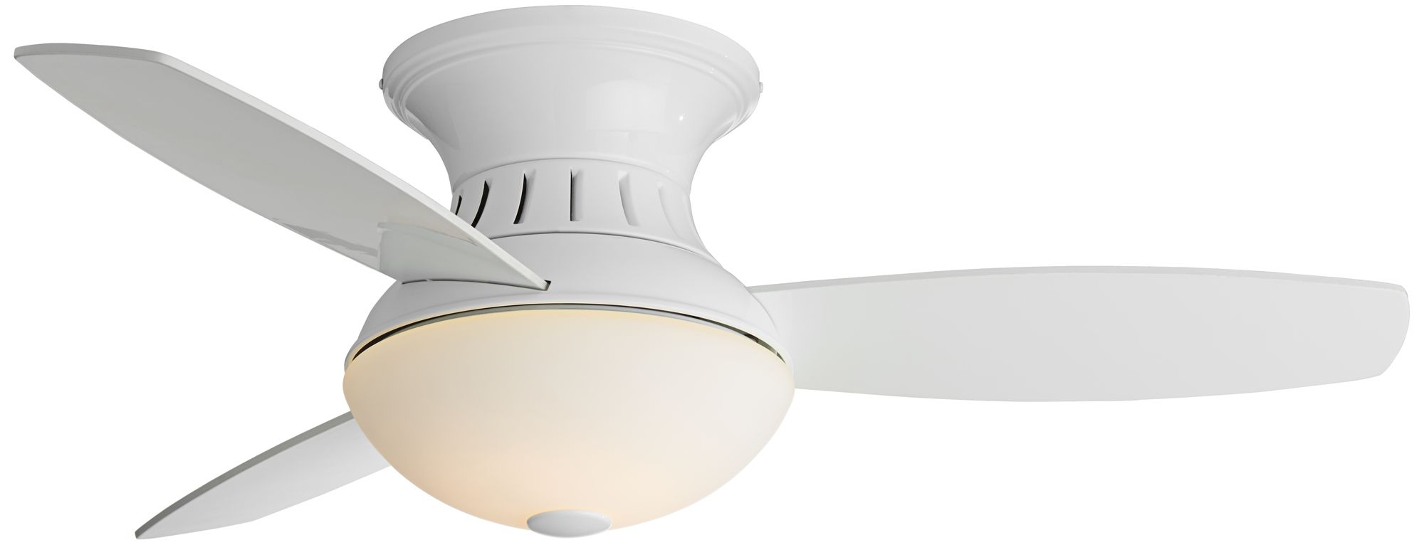 44 Inch Hugger Ceiling Fan With Light Shelly Lighting