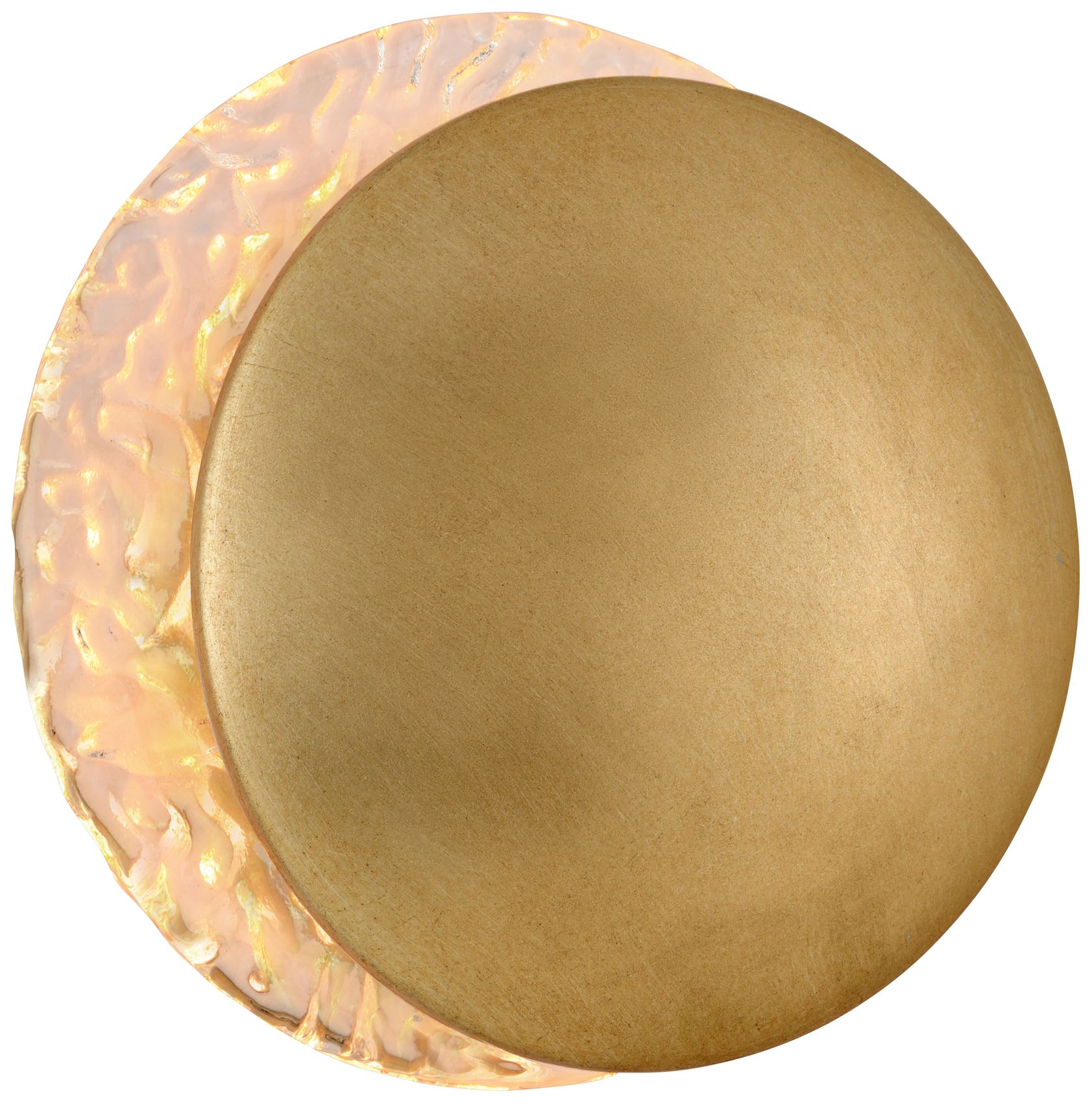 Corbett Libra 11 1/2" High Silver Leaf LED Wall Sconce