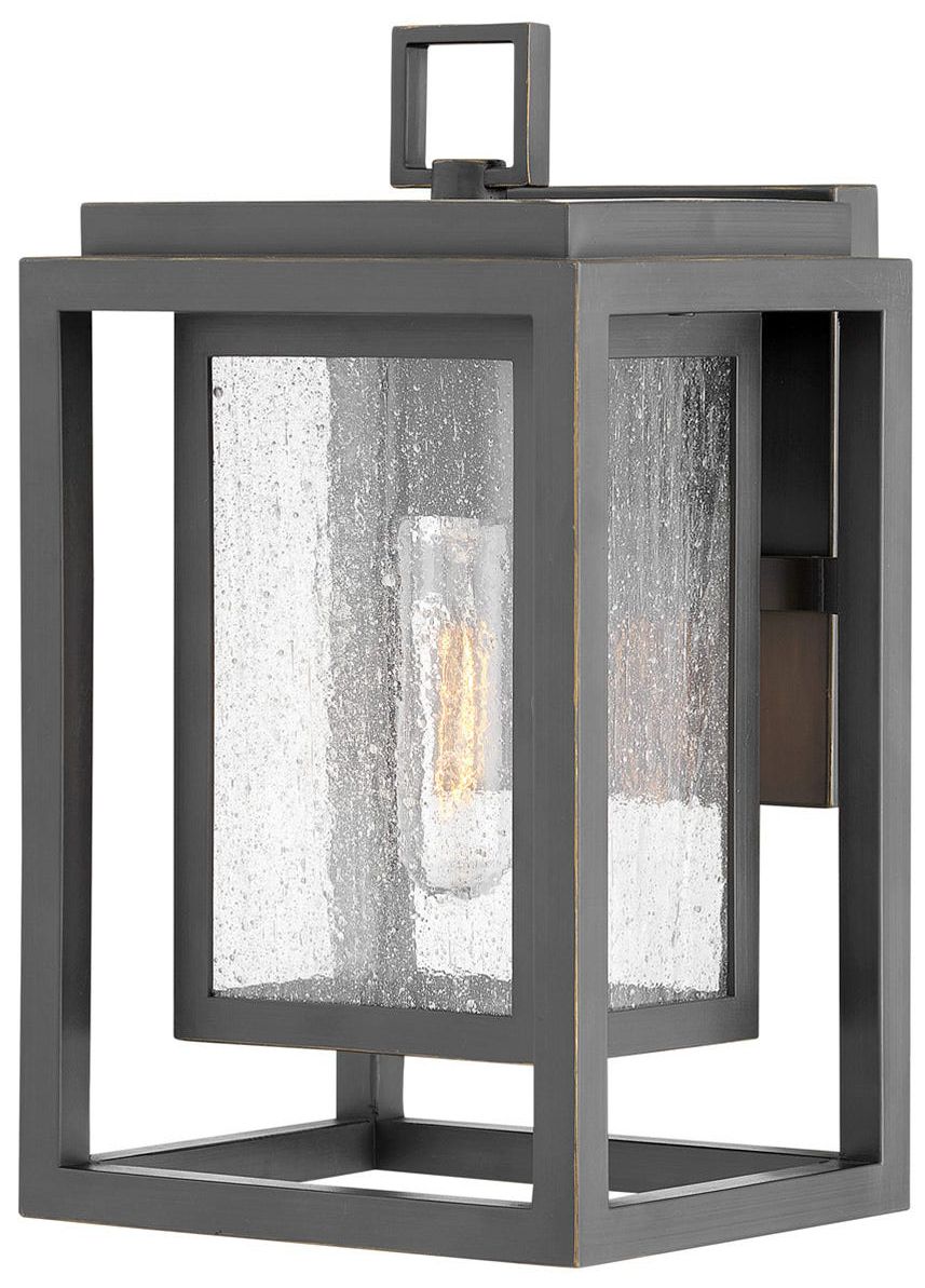 Hinkley Republic 12"H Oil-Rubbed Bronze Outdoor Wall Light