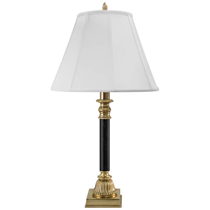Stiffel Carson Burnished Brass And, Carson Table Lamp