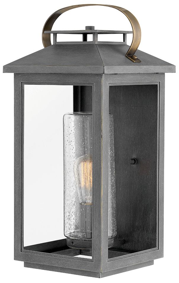 Hinkley Atwater 20 1/2" High Ash Bronze Outdoor Wall Light