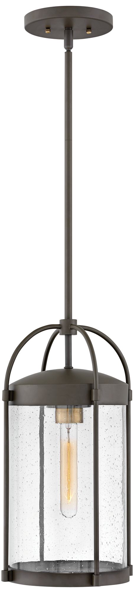 Drexler 17 1/4" High Oil-Rubbed Bronze Outdoor Hanging Light