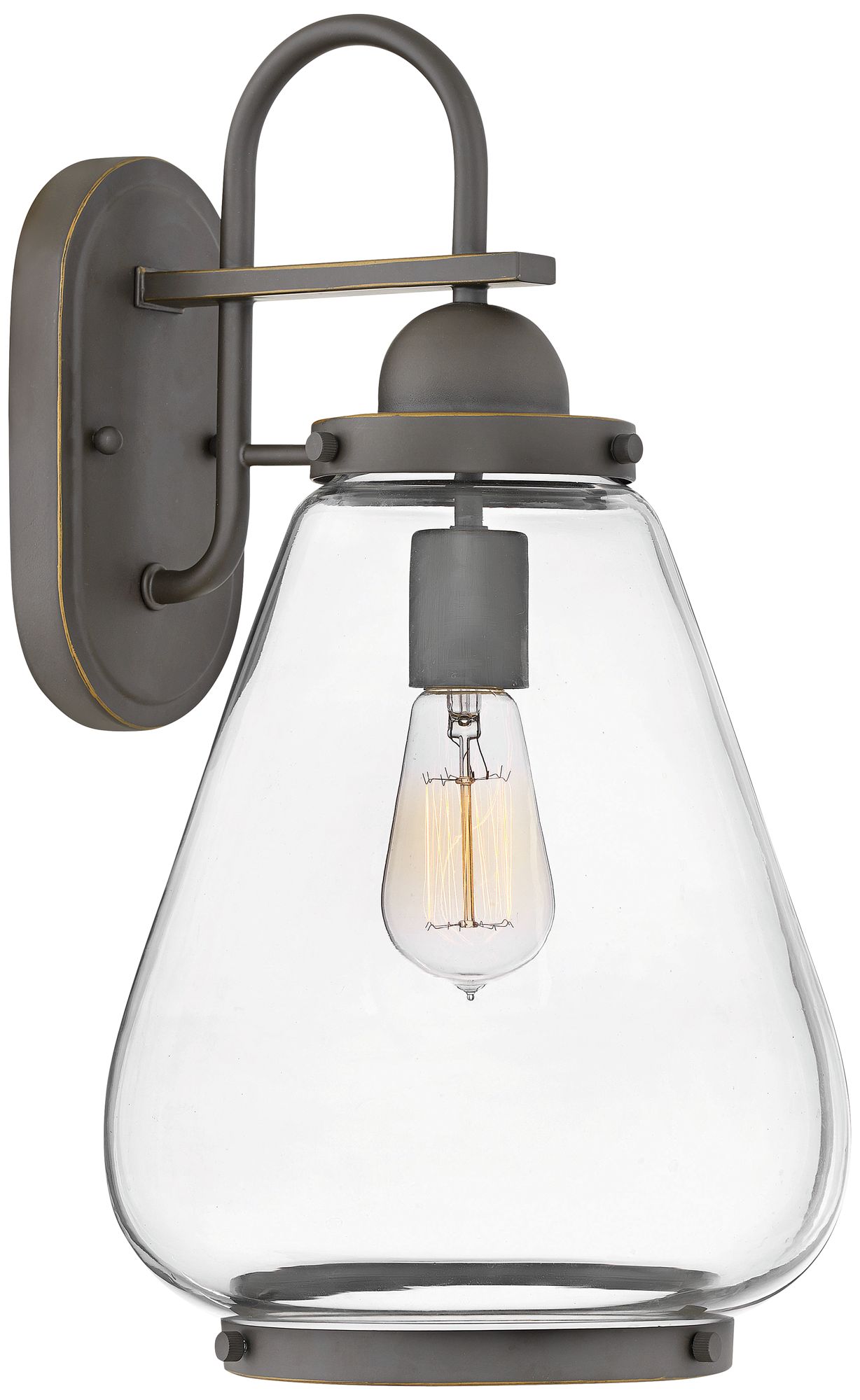 Hinkley Finley 18 1/4"H Oil-Rubbed Bronze Outdoor Wall Light