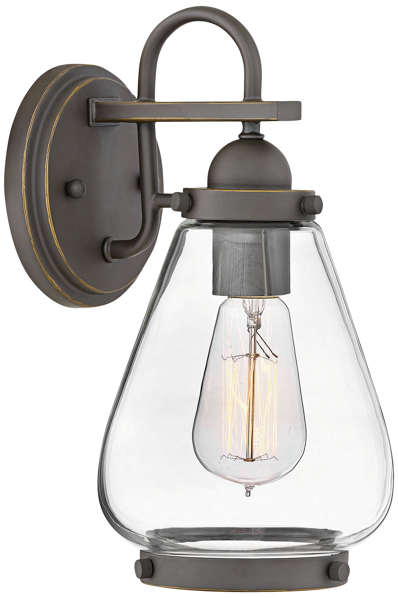 Hinkley Finley 11 3/4"H Oil-Rubbed Bronze Outdoor Wall Light