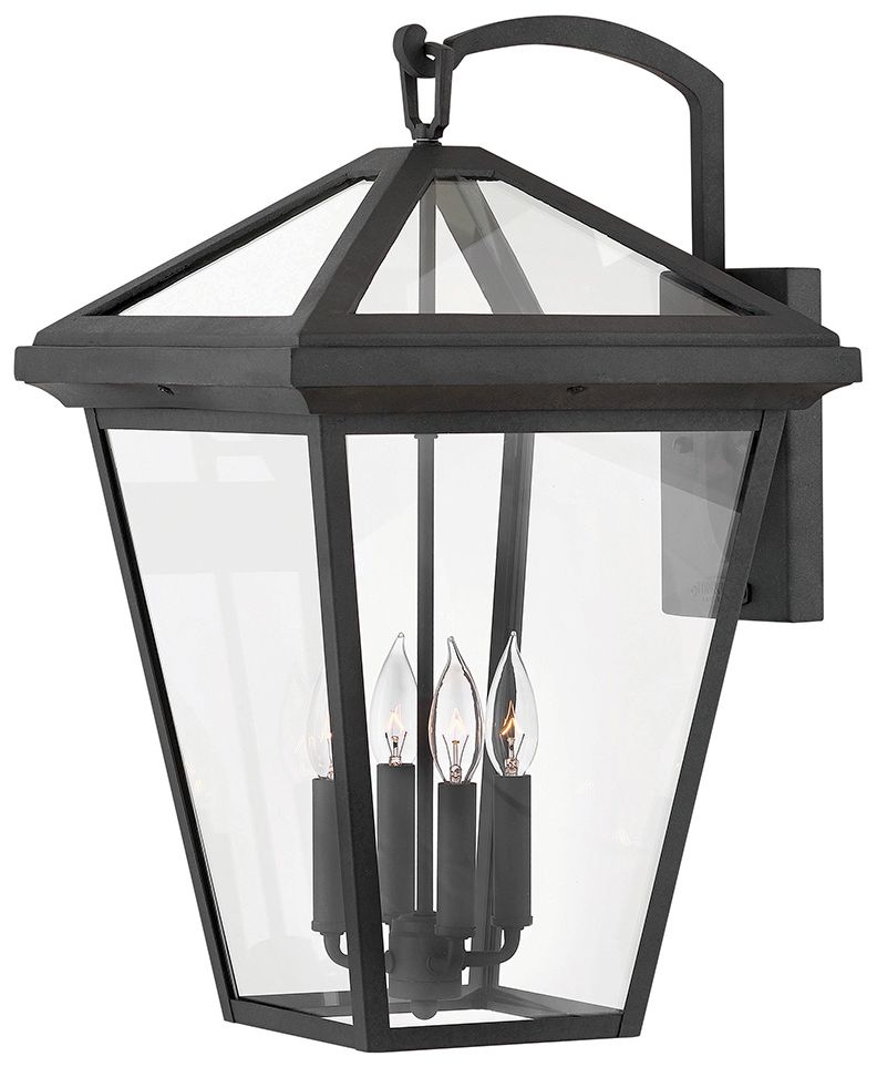Hinkley Alford Place 24"H Museum Black Outdoor Wall Light