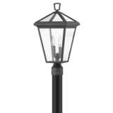 Alford Place 20 1/4&quot; High Museum Black Outdoor Post Light