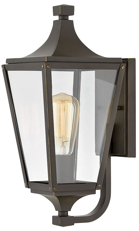 Hinkley Jaymes 15 3/4"H Oil-Rubbed Bronze Outdoor Wall Light