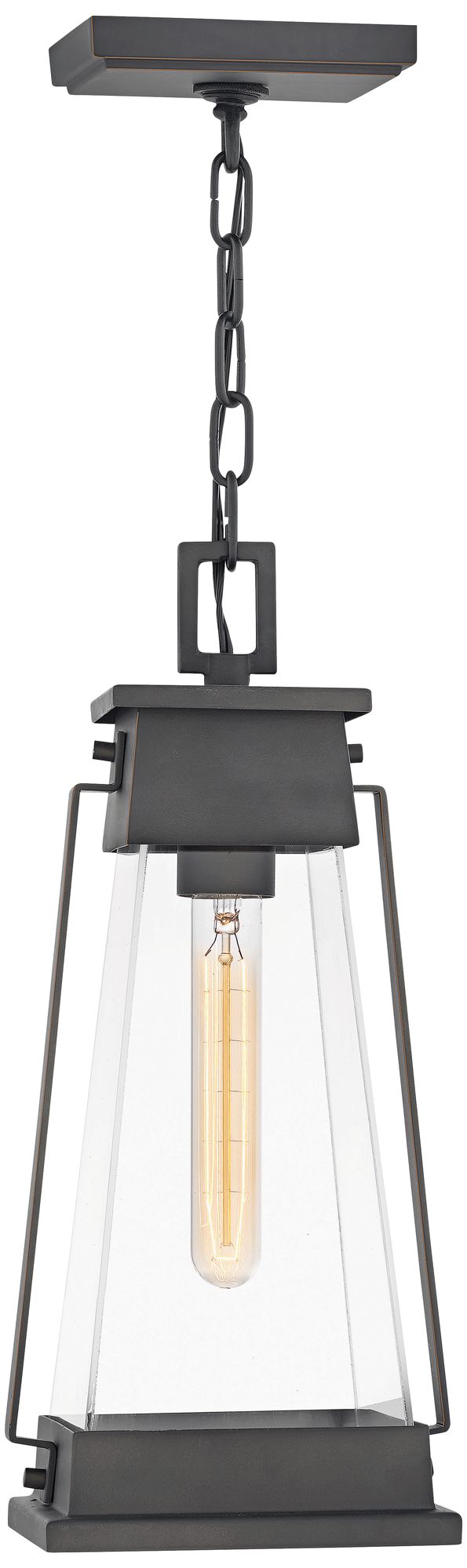 Arcadia 15 1/2"H Aged Copper Bronze Outdoor Hanging Light