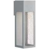 Hinkley Rook 15&quot; High Titanium LED Outdoor Wall Light