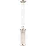 Hudson Valley Marley 4&quot; Wide Polished Nickel Mini Pendant